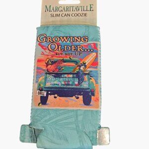 Margaritaville Slim Can Coozie Growing Older But Not Up Jimmy Buffet